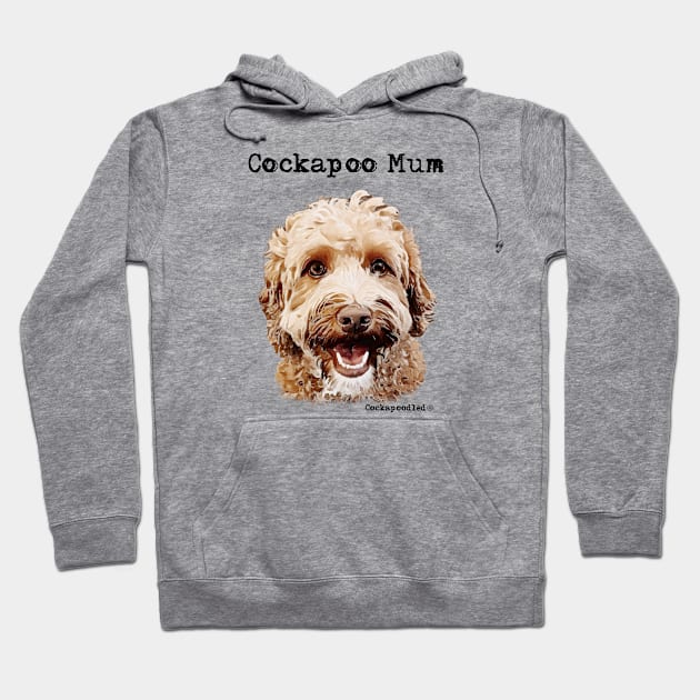 Cockapoo Dog Mum Hoodie by WoofnDoodle 